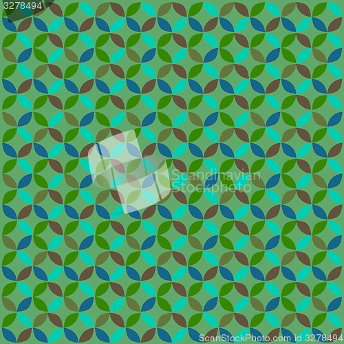 Image of Abstract Geometric Modern Circle Pattern