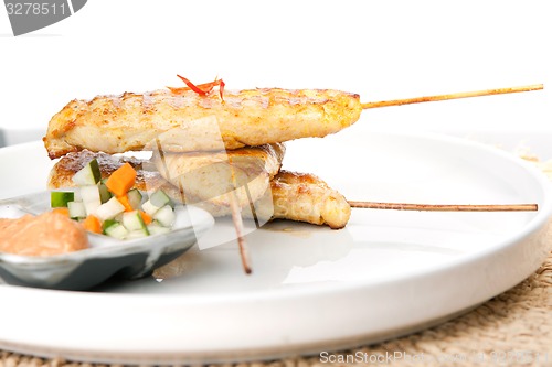 Image of Chicken Satay Thai Skewers