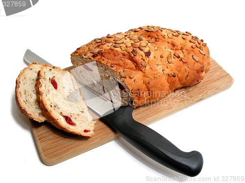 Image of Bread knife board