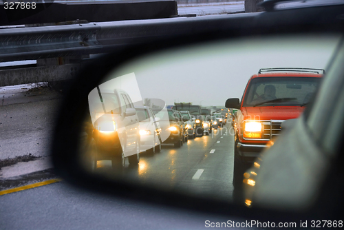 Image of Traffic jam mirror