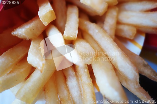 Image of French fries in the box