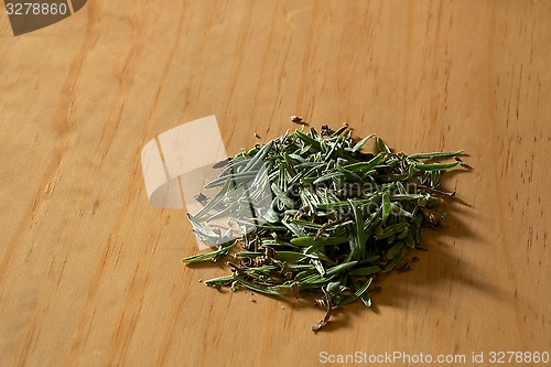 Image of fresh cut pile of lavender leaves