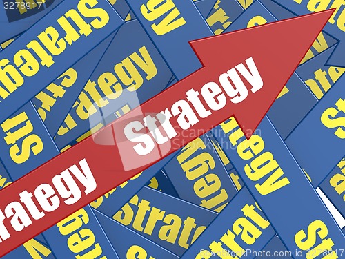 Image of Strategy arrow