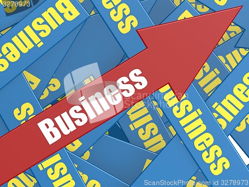 Image of Business arrow