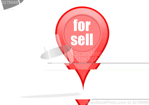 Image of For sell pointer