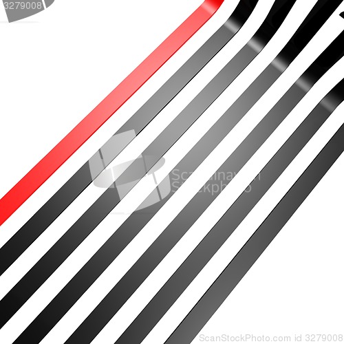 Image of Red black line wallpaper