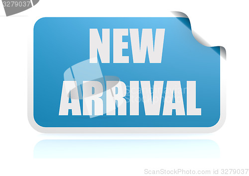 Image of New arrival blue sticker