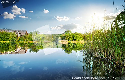 Image of Village by the river