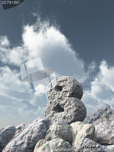 Image of number eight rock