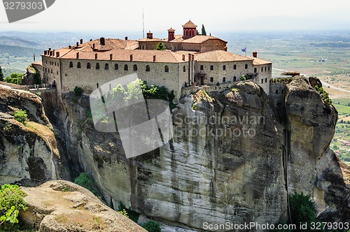 Image of Greek orthodox monastery, Meteora, Greece