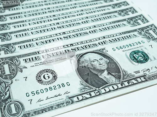 Image of Dollar notes 1 Dollar