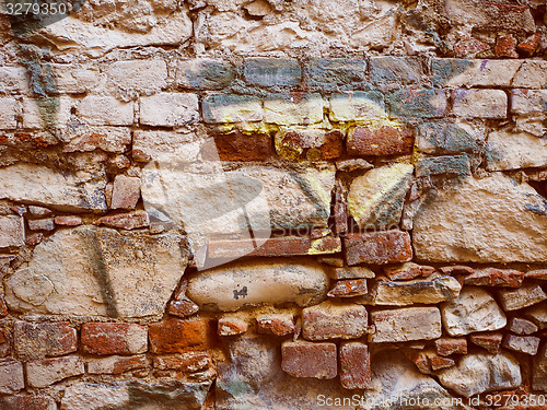 Image of Retro look Old grunge wall