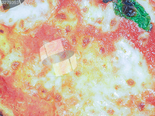 Image of Margherita pizza background