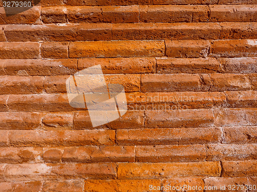 Image of Retro look Red bricks background