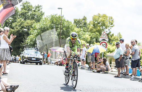 Image of The Cyclist Marco Marcato - Tour de France 2014