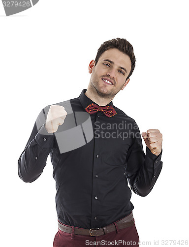 Image of Young Happy Man