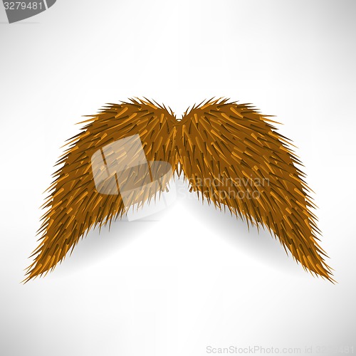 Image of Brown Mustache