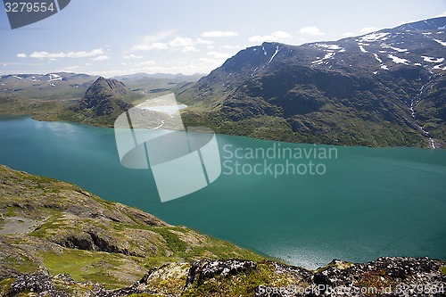 Image of Besseggen Ridge in Jotunheimen National Park, Norway