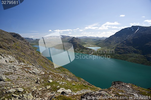 Image of Besseggen Ridge in Jotunheimen National Park, Norway