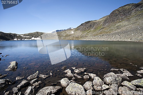 Image of Besseggen Ridge in Jotunheimen National Park, Norway