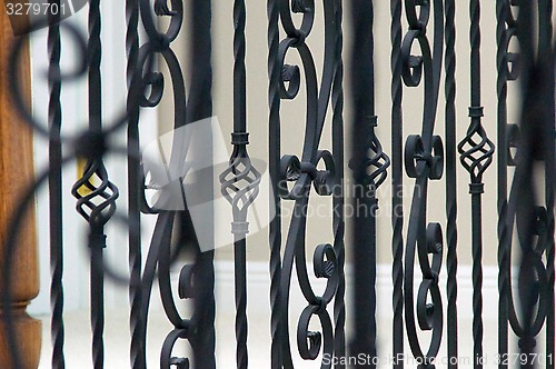 Image of interior railing