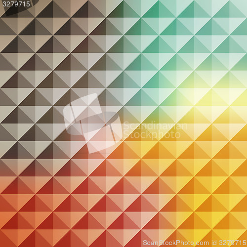 Image of Abstract geometric background. Mosaic. Vector illustration. 