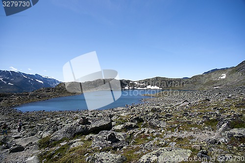 Image of Besseggen Ridge in Jotunheimen National Park, Norway