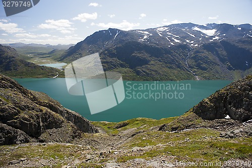 Image of Besseggen Ridge in Jotunheimen National Park, Norway