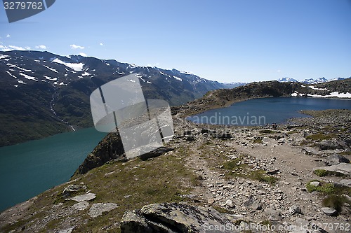 Image of Besseggen Ridge in Jotunheimen National Park, Norway