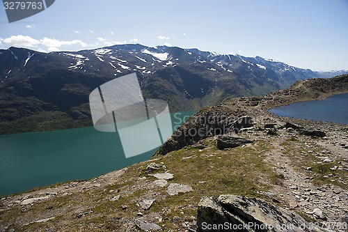 Image of Besseggen Ridge in Jotunheimen National Park, Norway