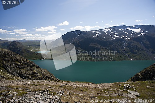 Image of Besseggen Ridge in Jotunheimen National Park, Norway