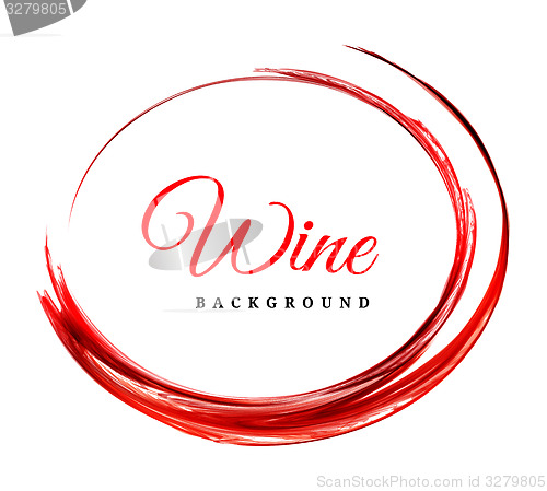 Image of Abstract red wine background