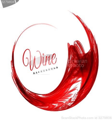Image of Abstract red wine background