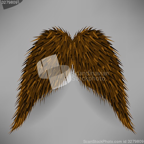 Image of Brown Mustache