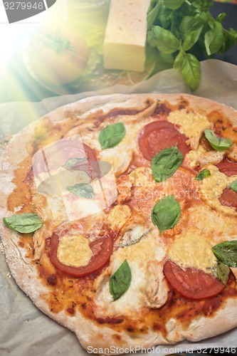 Image of pizza margarita