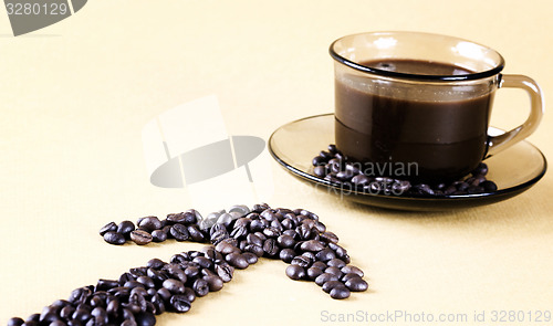 Image of Cup with coffee