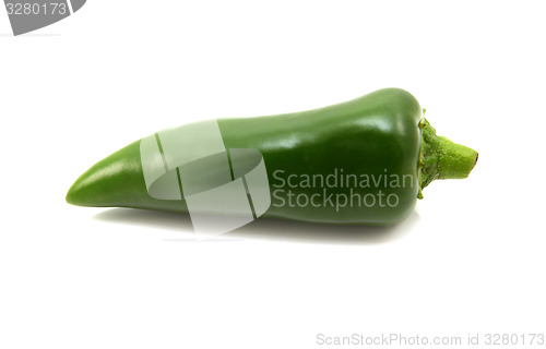 Image of Small spicy green chili