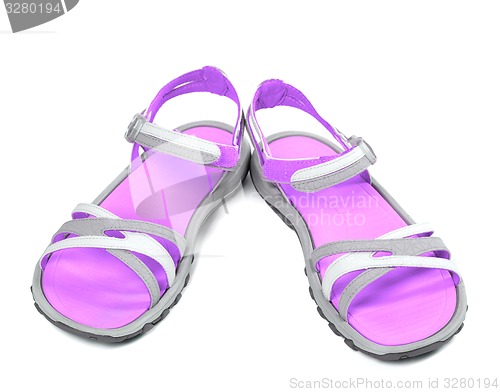 Image of Pair of summer sandals