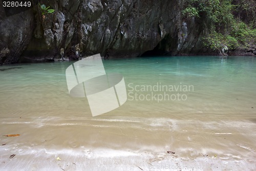 Image of Pond in Cave.