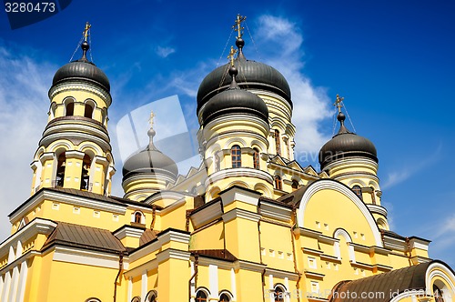 Image of Main church in the Hancu Monastery, Republic Moldova