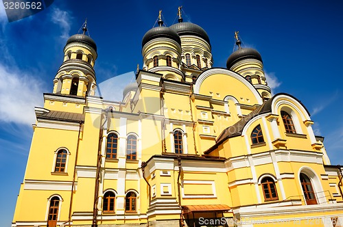 Image of Main church of the Hancu Monastery, Republic Moldova