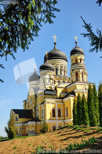 Image of Main church in the Hancu Monastery, Republic Moldova