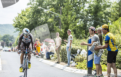 Image of The Cyclist Blel Kadri - Tour de France 2015