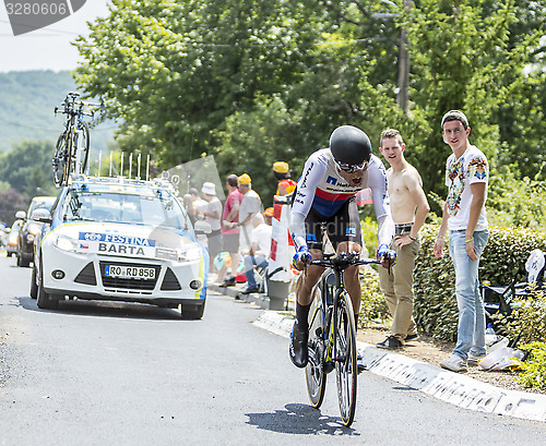 Image of The Cyclist Jan Barta - Tour de France 2015