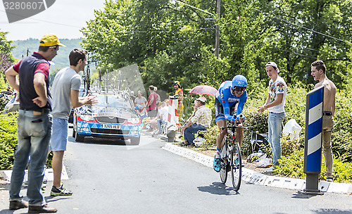 Image of The Cyclist Johan Vansummeren - Tour de France 2015