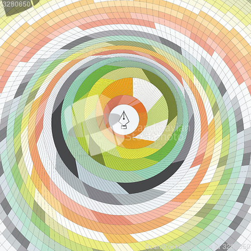 Image of Abstract geometric background. Mosaic. Vector illustration. 