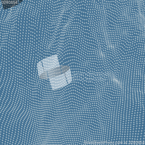 Image of Abstract grid background. Water surface. Vector illustration. 