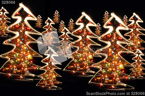 Image of xmas trees