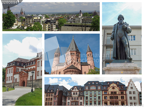 Image of Mainz landmarks collage