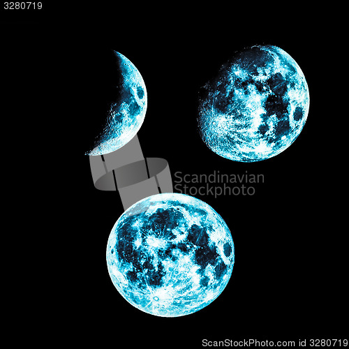 Image of Moon phases